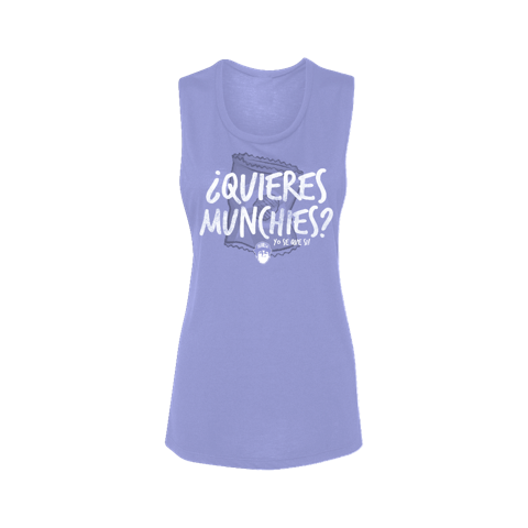 "Quieres Munchies" Festival Tank Shirt