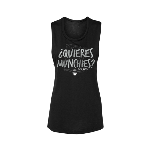 "Quieres Munchies" Festival Tank Shirt